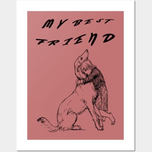 best friend Posters and Art